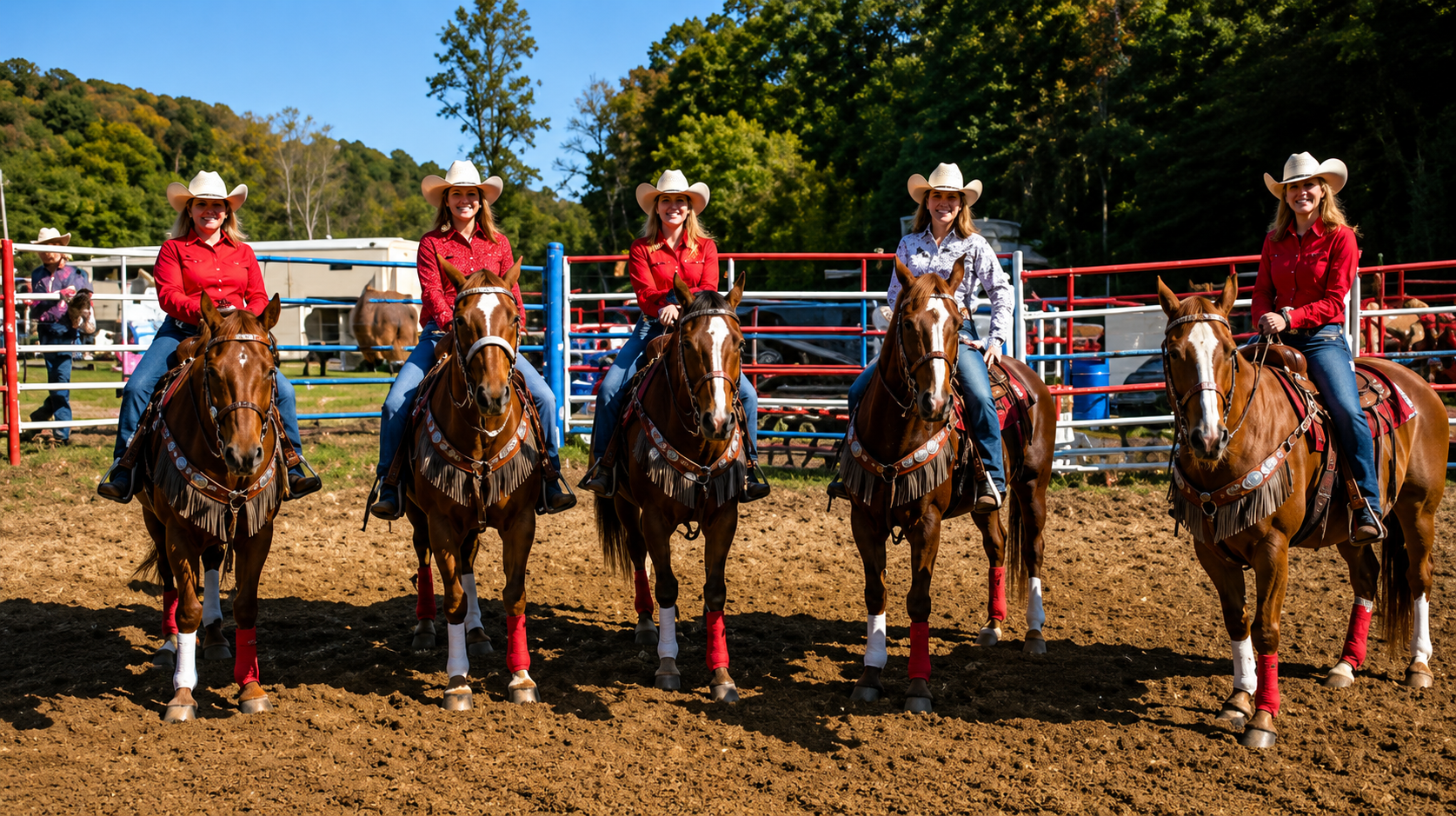 Community event in Love Valley, NC